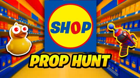 FN SHOP PROP HUNT 🎃 SUPERMARKET