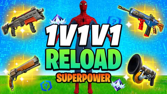 1v1v1 SUPERHEROES SPIDER-MAN FFA🔫