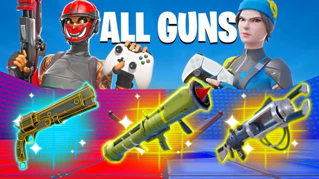ALL WEAPONS RED VS BLUE đŽđ”