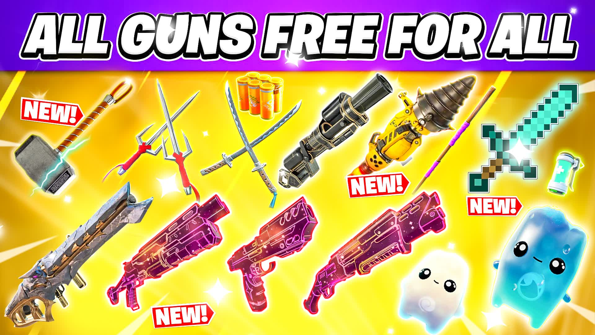 TMNT⭐NEW WEAPONS🔫 FREE FOR ALL 1335-5332-0702 by usd1