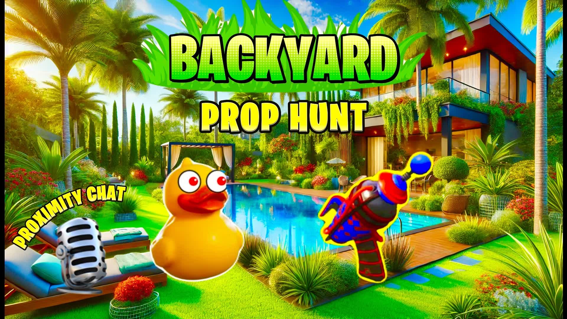 🌱 *NEW* BACKYARD PROP HUNT! 📦🔫
