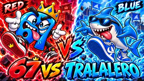 TRALALERO TRALALA VS 67 RED BLUE