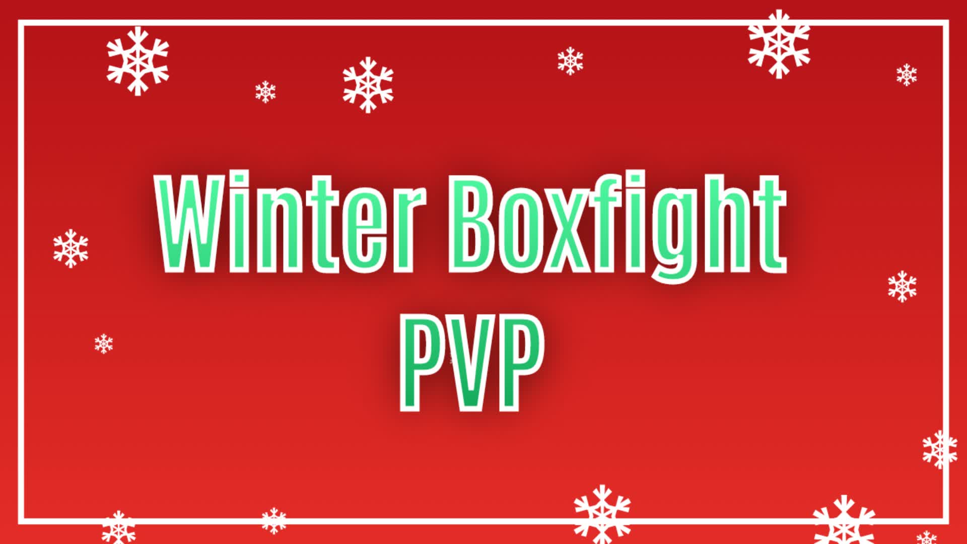 Winter Ice Box Pvp 317079710410 by digityy Fortnite Creative Map