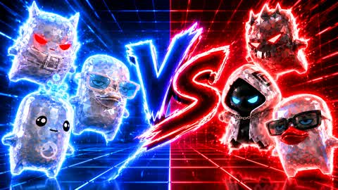 GEM RED VS BLUE 🔴🔵