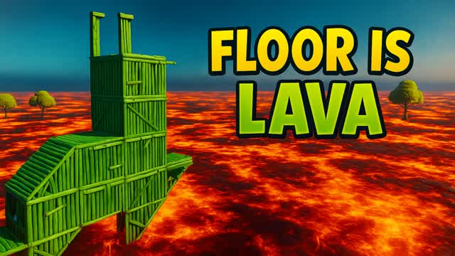 FLOOR IS LAVA ZONE WARS 🌋 FFA RANKED