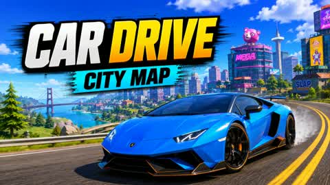 CITY CAR DRIVE🚗 — Fortnite Creative Insel