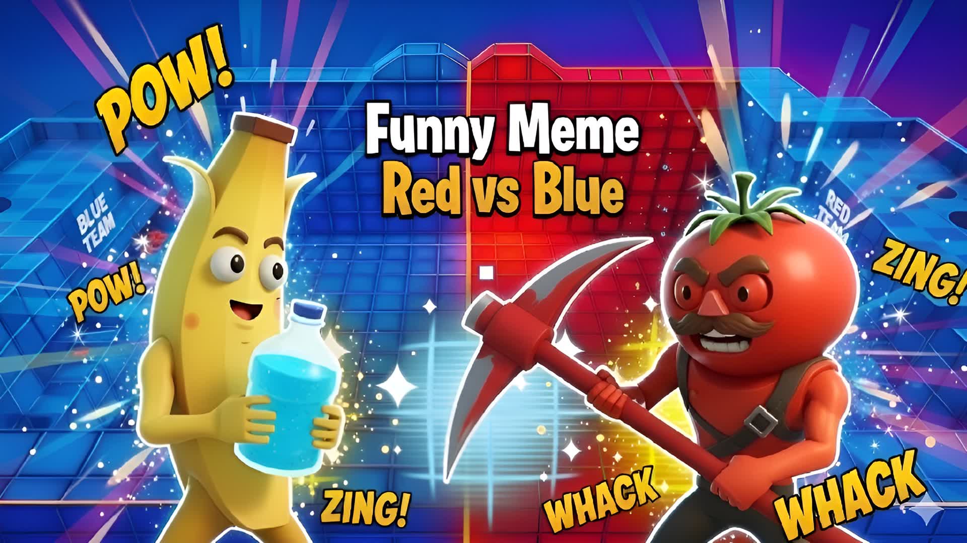 Funny Meme 😂 Red vs Blue 🔴🔵