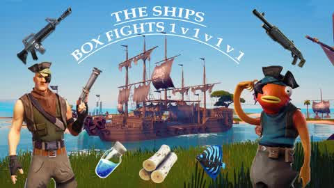 📦💪 THE SHIPS BOX FIGHTS (1v1v1v1) 📦💪
