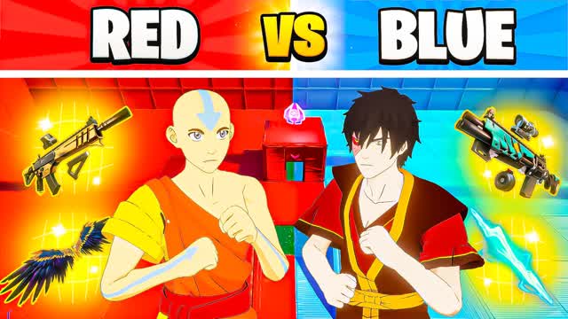 HAUNTED AVATAR RED VS BLUE 🔴🔵