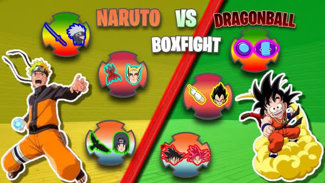 📦 NARUTO VS DRAGON BALL BOX PVP 📦