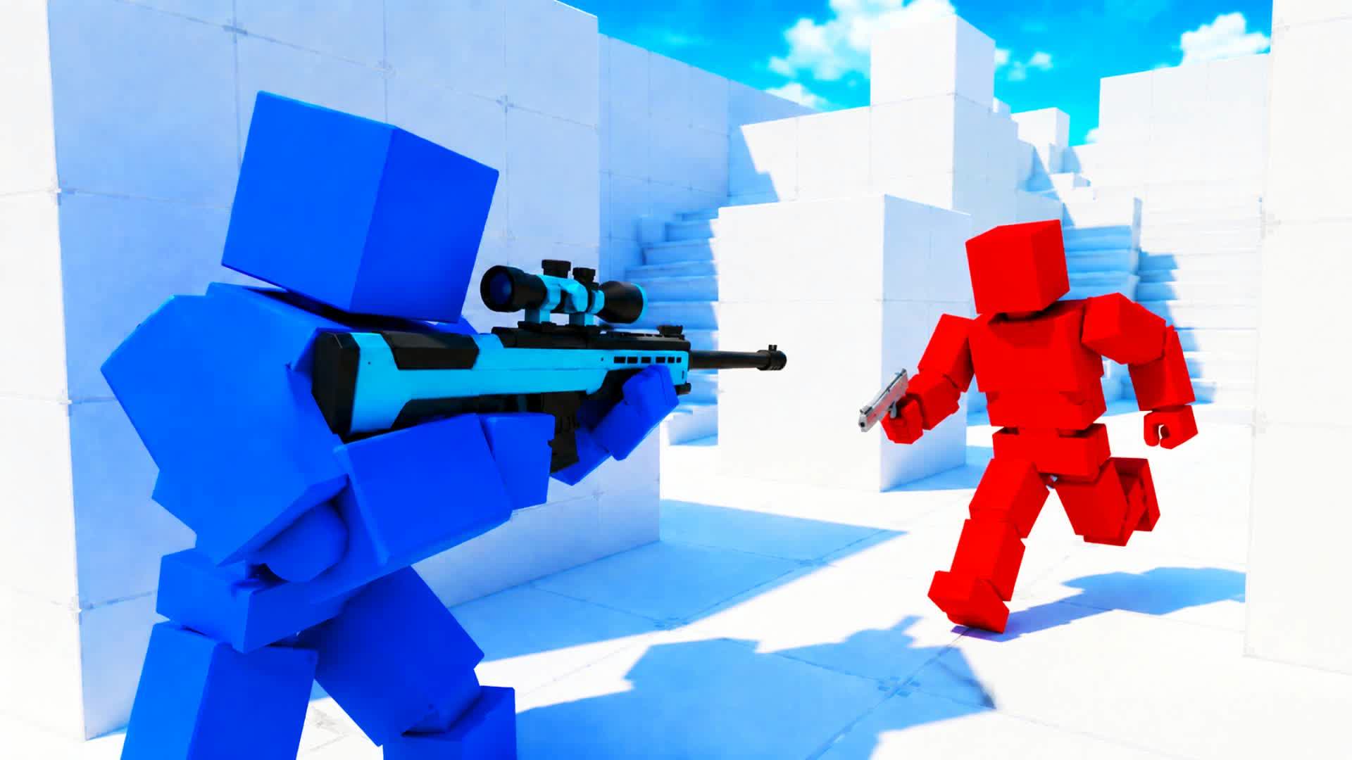 RIVALS RED VS BLUE 🔴🔵NUKES