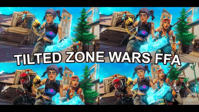 ❄️TILTED ZONE WARS FREE FOR ALL❄️