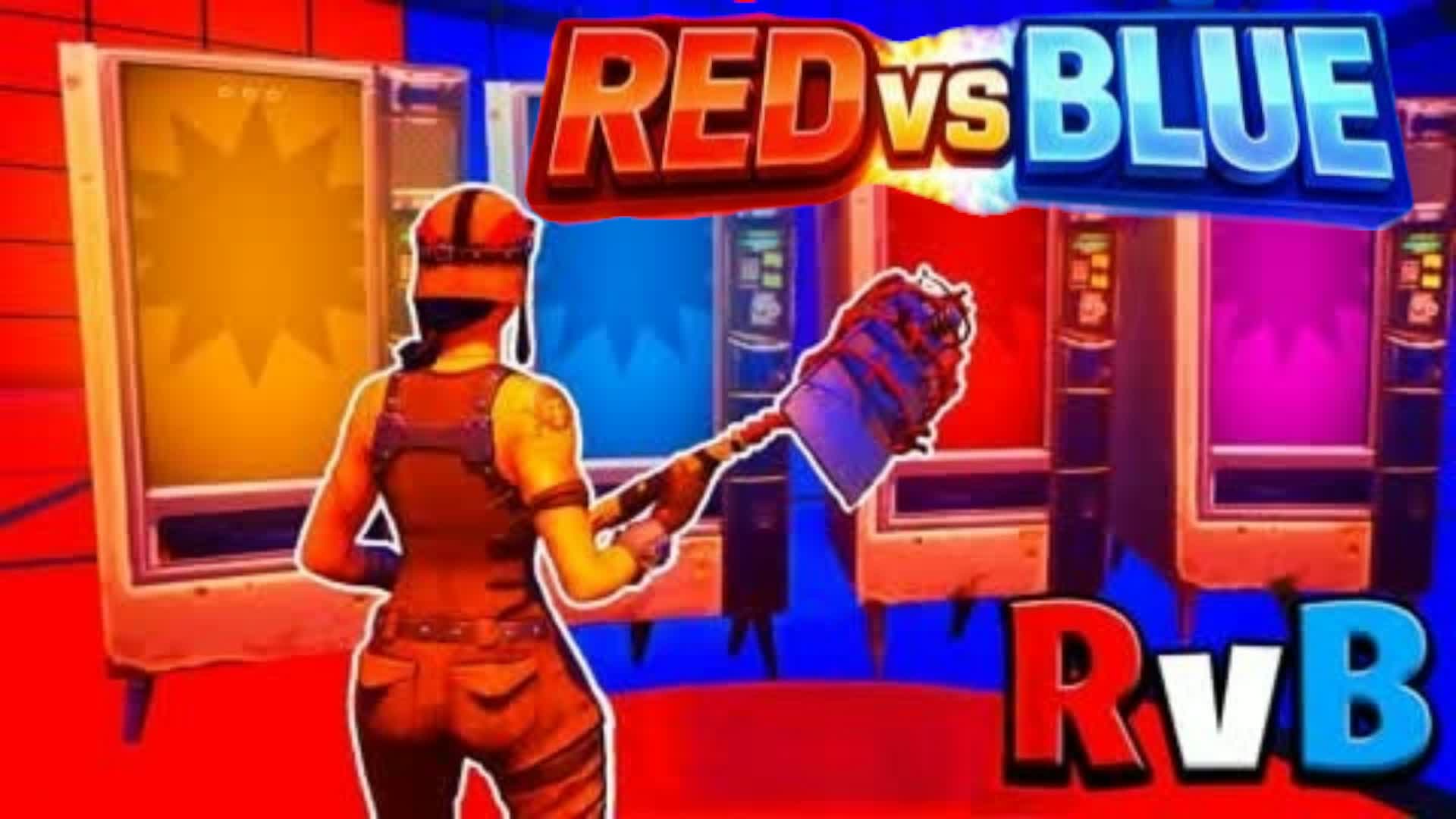 レッドとブルーの島 🔴🔵