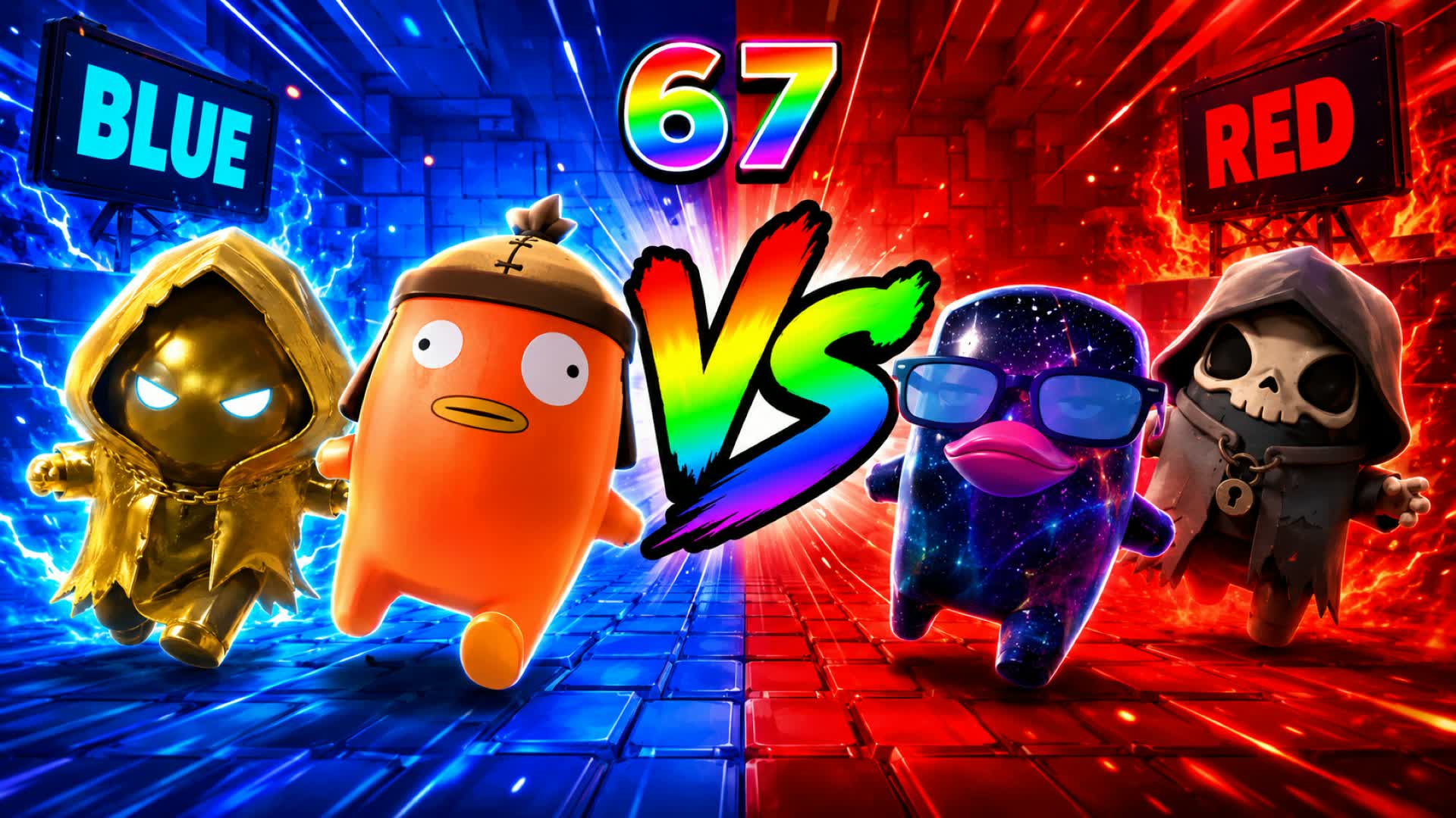 RED🔴VS🔵BLUE: SPIRITS WAR