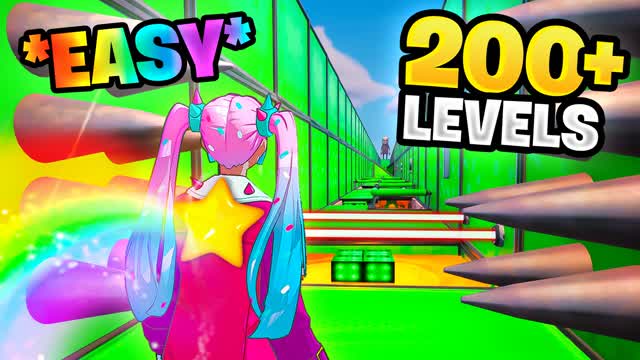 🌈T2O PARKOUR 200+🌈 6863-5894-9272 by t2o - フォートナイト
