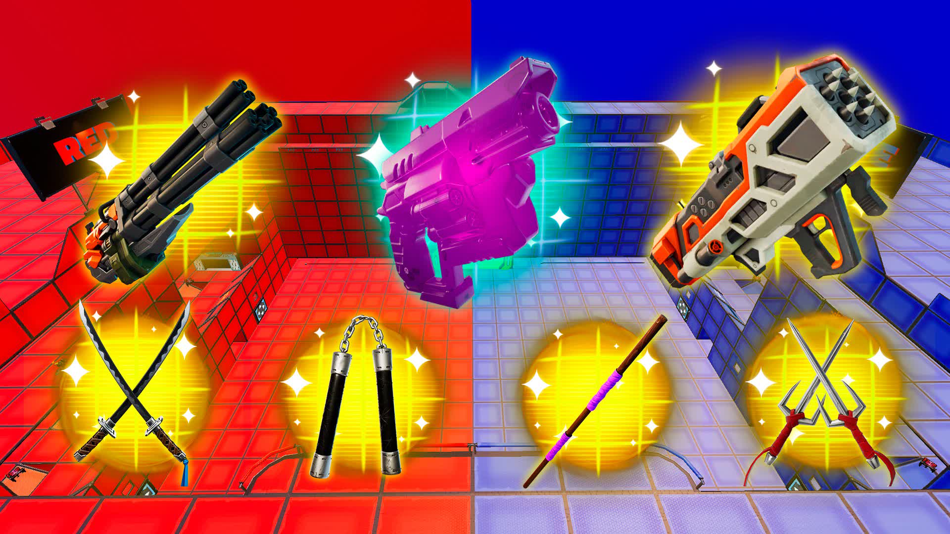 TMNT SUPER ULTIMATE RED VS BLUE 🔴🔵