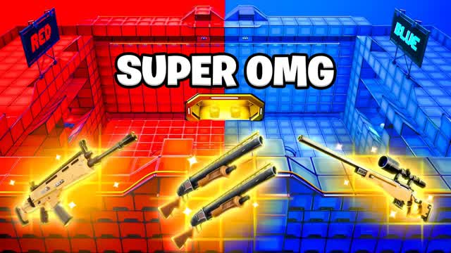 SUPER OMG RED VS BLUE🔴🔵