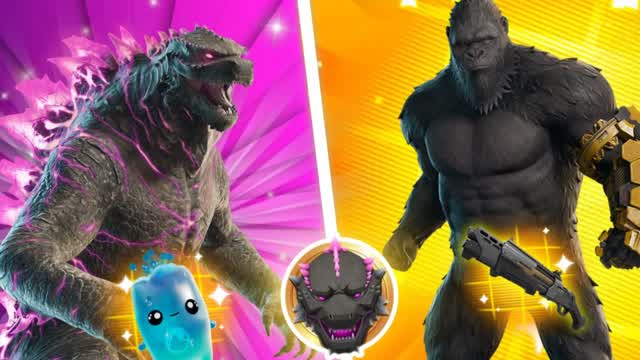 Zilla vs KING kon