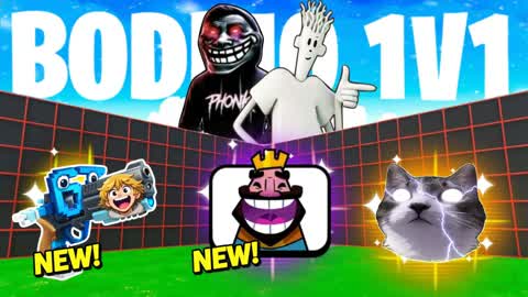 MEGA BODRIO 1V1 FREE FOR ALL - ALL GUNS