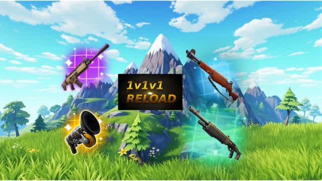 NEW CRAZY 1v1v1v1 MAP