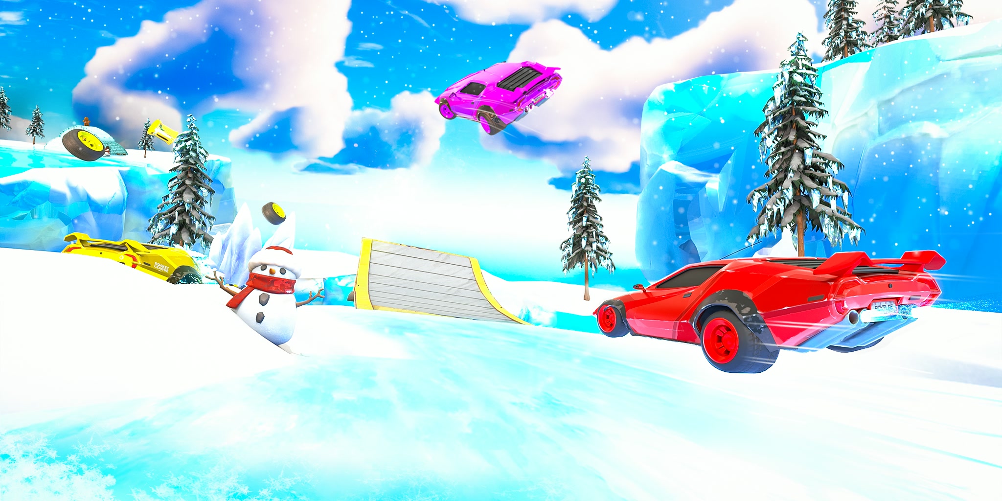 Rocket vs Cars ALL VEHICLES!