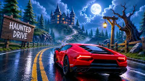 👻 HAUNTED DRIVE 🚗