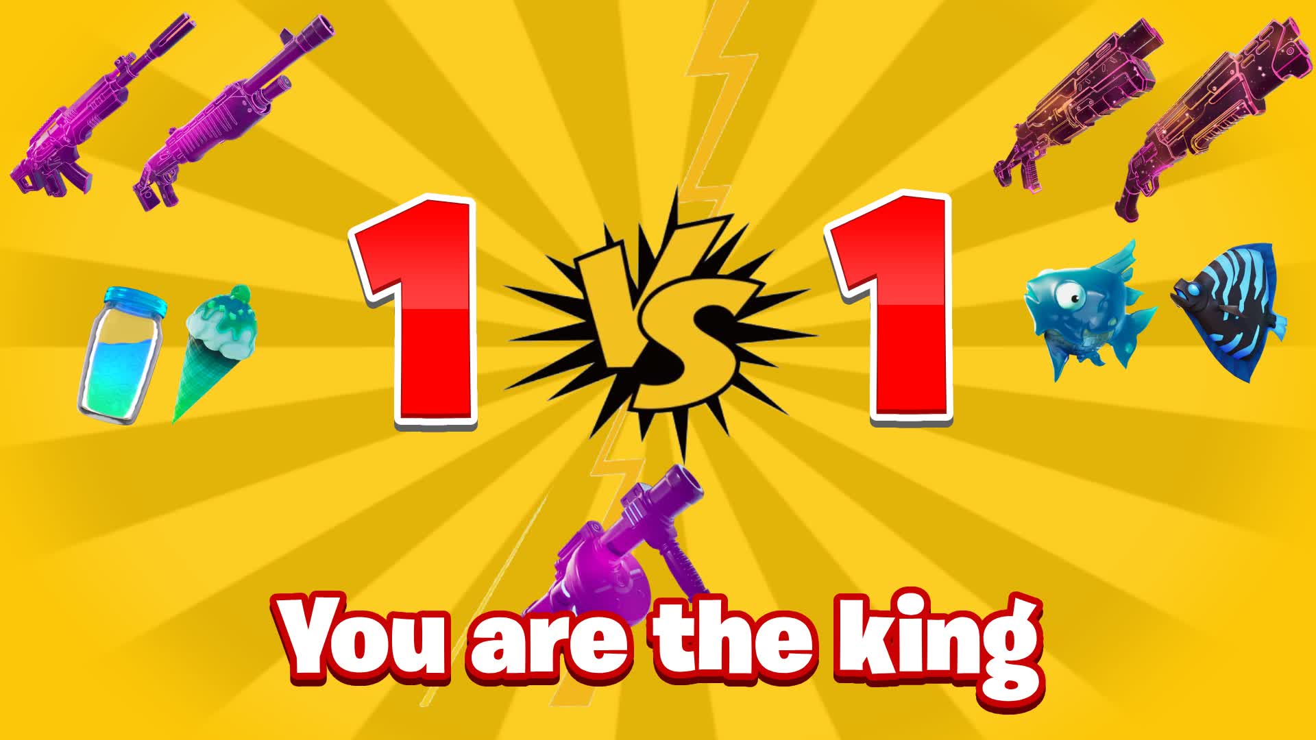You are the king👑1v1
