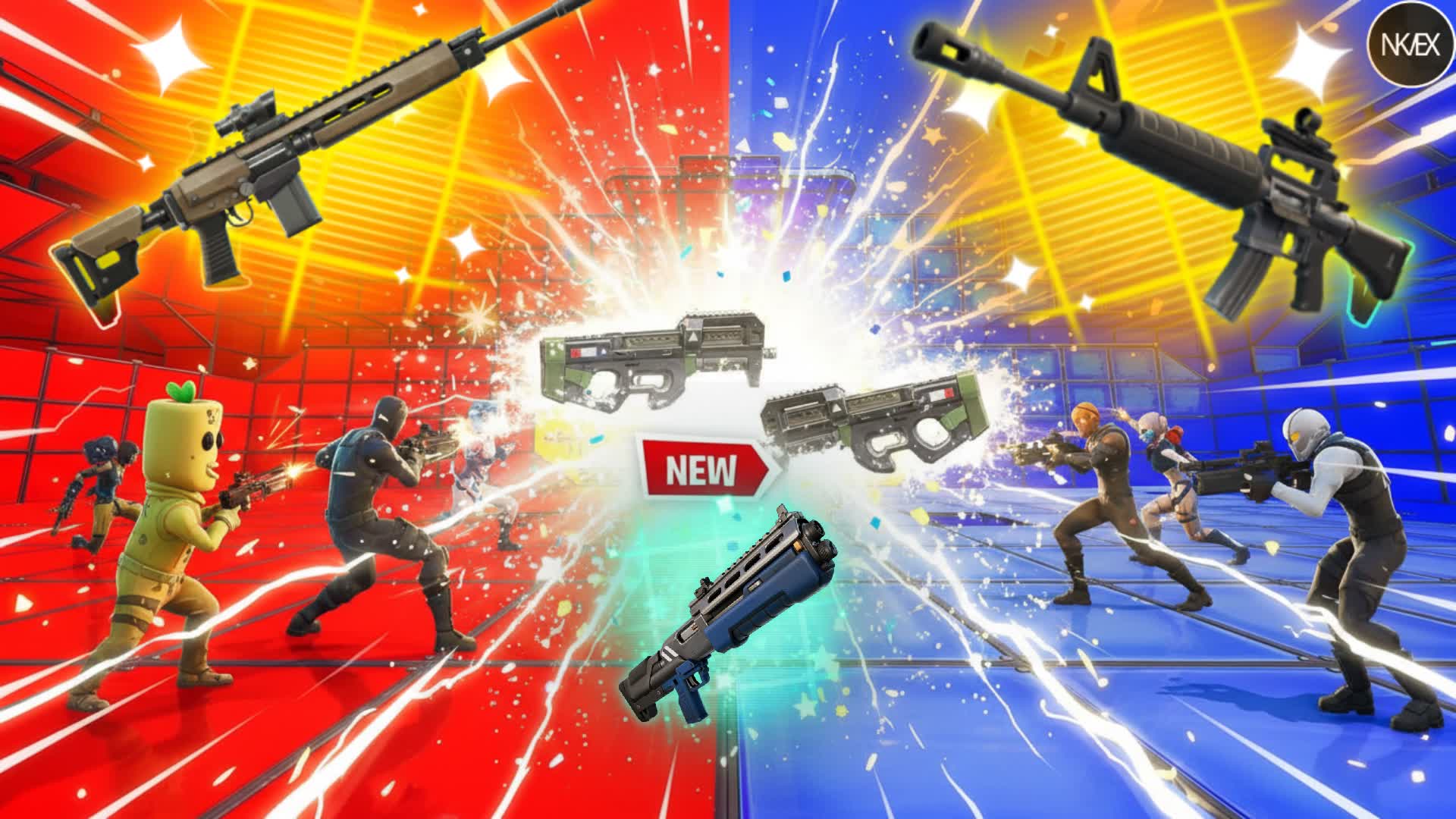 MEGA CRAZY RED VS BLUE 🔴 🔵 2713-4729-4782 by nkvex - Fortnite Creative ...