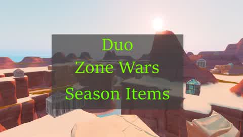 Season Items - Zone Wars Duo