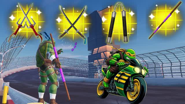 TMNT 🐢 NEW CITY OF THE NIJA TURTLE