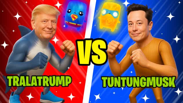 TRALA-TRUMP VS TUNTUNG-MUSK