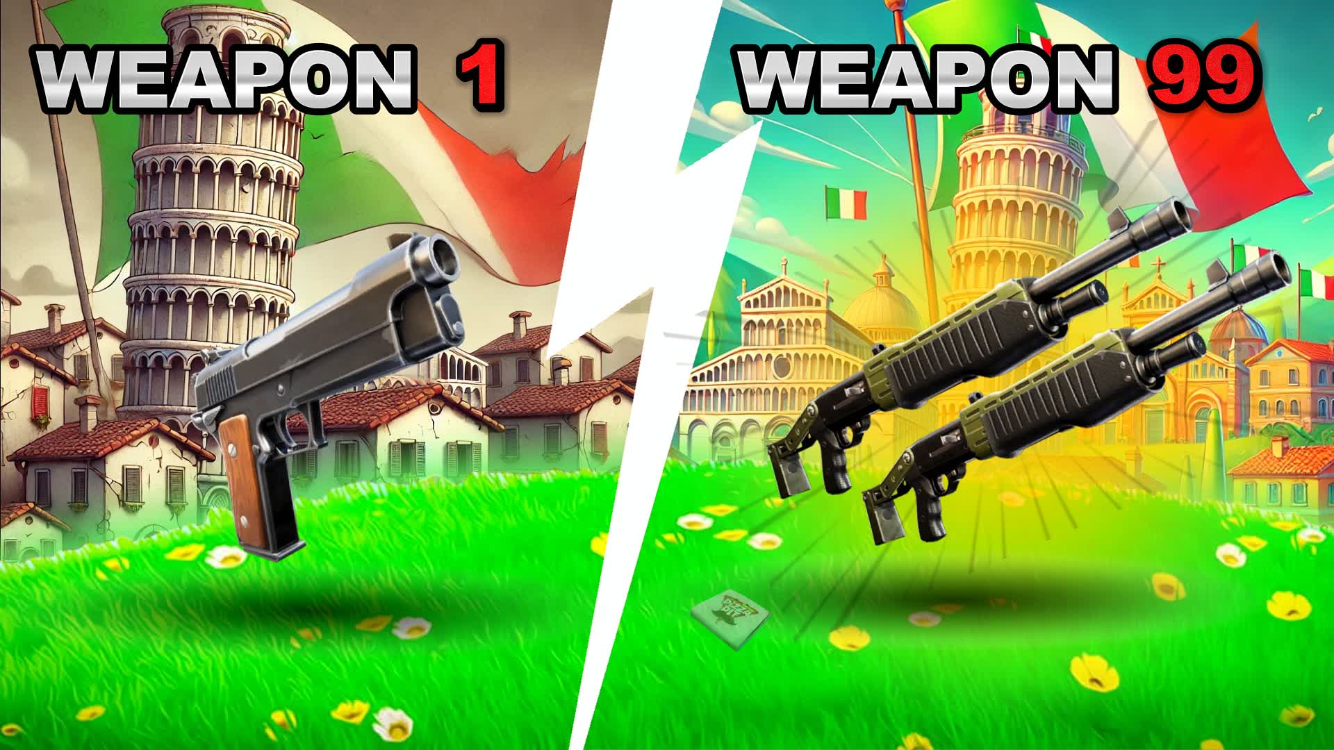 🎯ITALIAN GUN GAME⭐ FFA CHAPTER 5😎