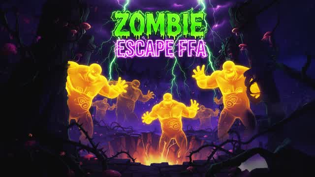 ZOMBIE ESCAPE FFA زومبي المعرقين 🧟