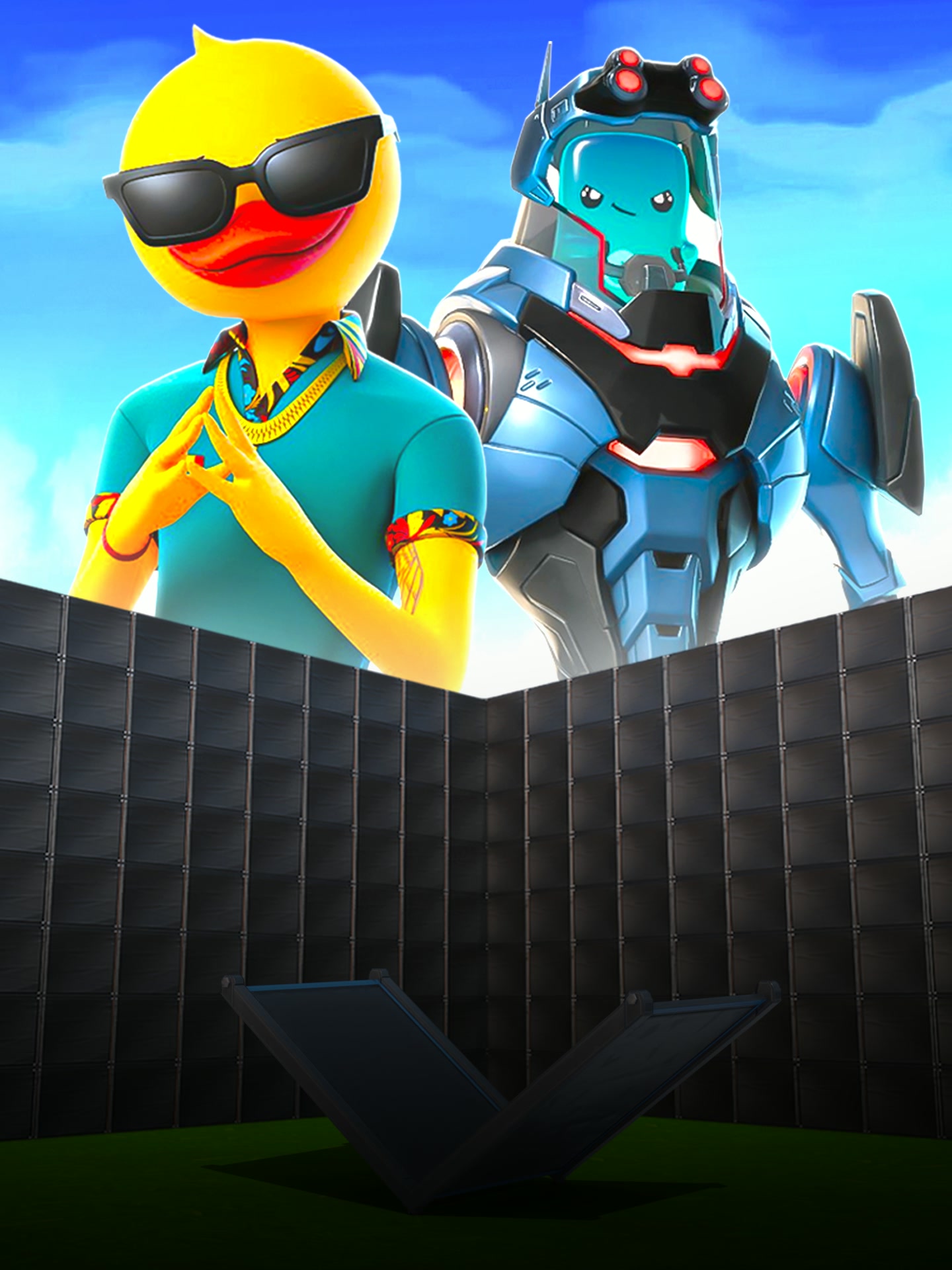 MEGA 1V1 ALL GUNS & VEHICLES 3533-5211-7130 by kubx - フォートナイト