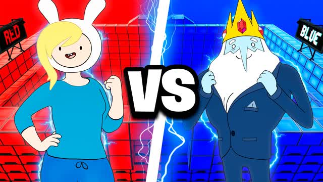 ADVENTURE RED VS BLUE🔴🔵