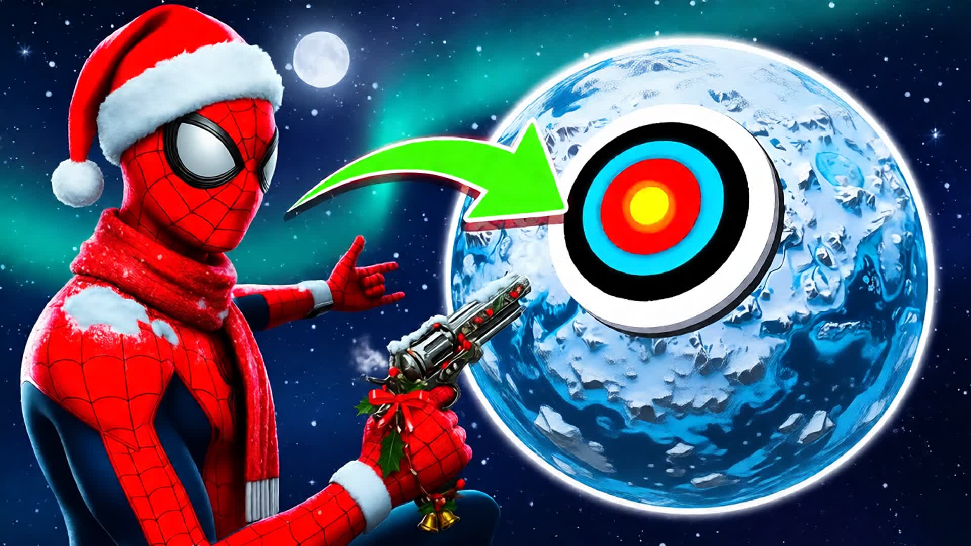 WINTER TRICK SHOT PARKOUR ❄️ EASY 🎯