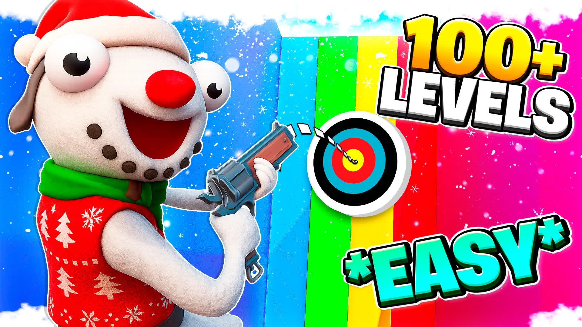 ❄️​SNOW TRICK SHOT PARKOUR 100+❄️​