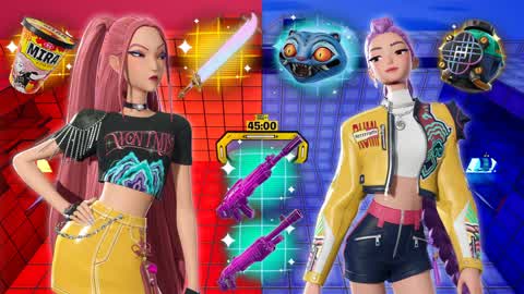 👹 KPOP HUNTERS RED VS BLUE 🔴🔵 BEST