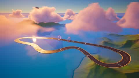 Simple Race Track (10 Laps)