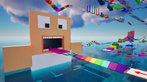 CRAZY OBBY PARKOUR ⭐️