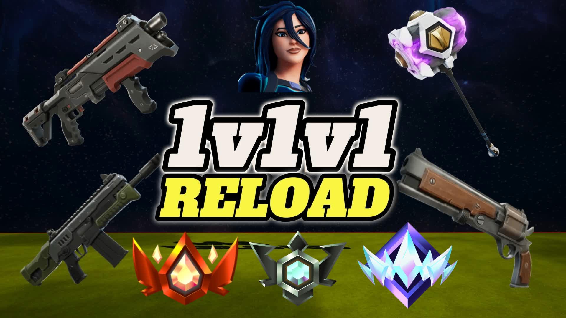 INSANE GALAXY RELOAD 1V1V1 ⭐☄️
