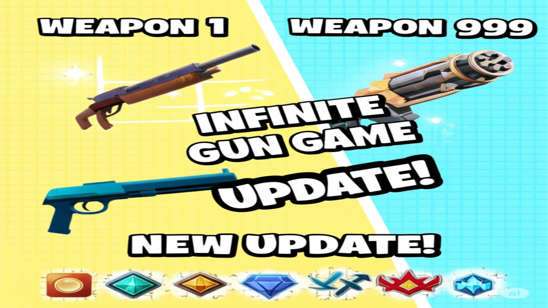 GUN GAME|اللعبة النارية اللانهائية