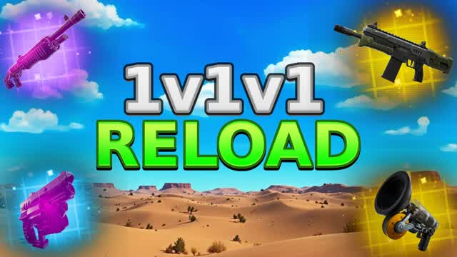 1v1v1 Reload FFA Desert ANSF🎯