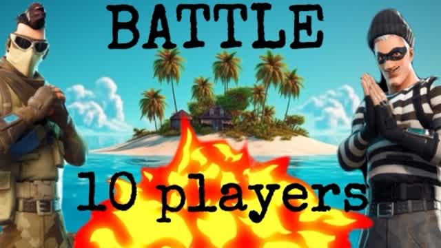 BATTLE 10 players 🔥