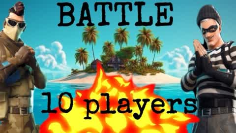 BATTLE 10 players 🔥