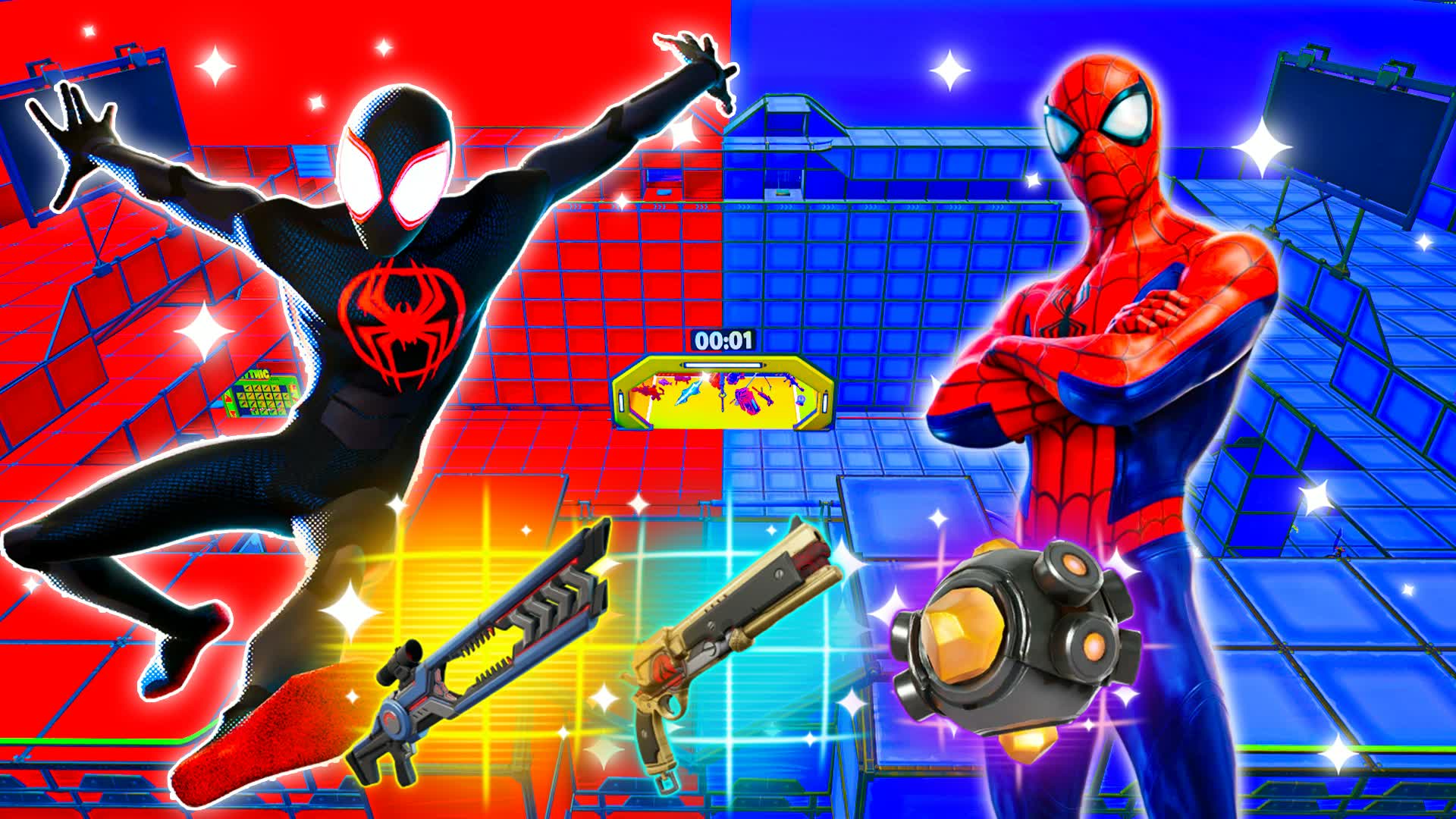 SPIDER-MAN RED VS BLUE VM🔴🔵 M081