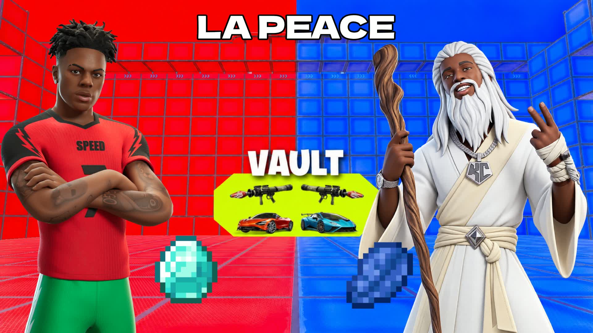 🔴🔵STREAMER VS LA PEACE 💎
