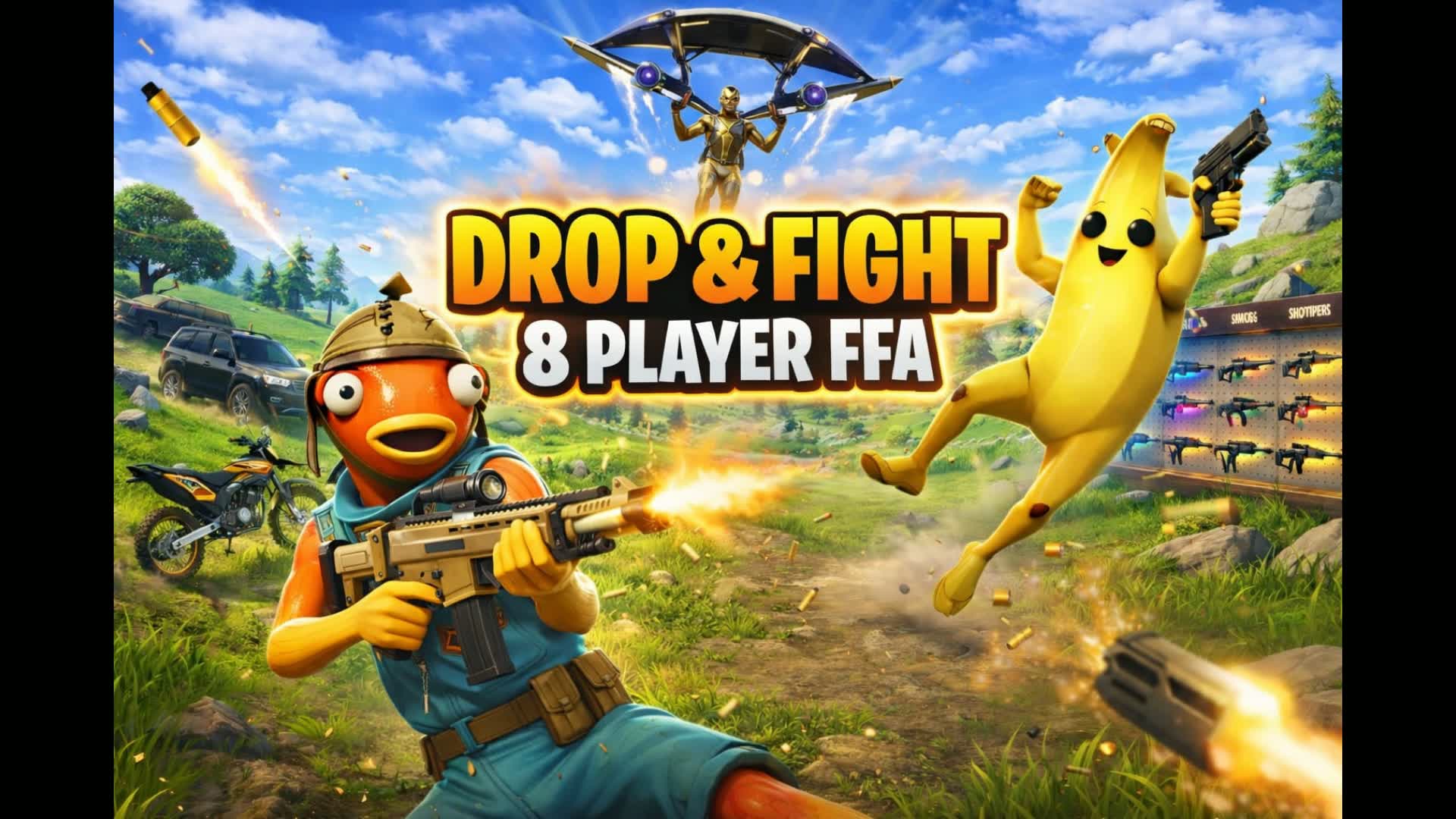 ドロップ＆ファイト - 8人フリートライアル