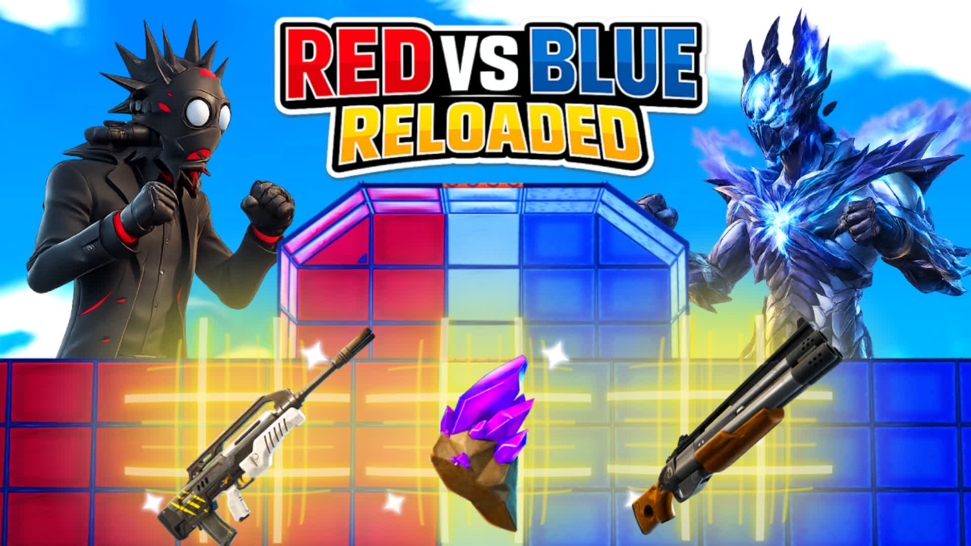 RED VS BLUE RELOADED 🔴🔵