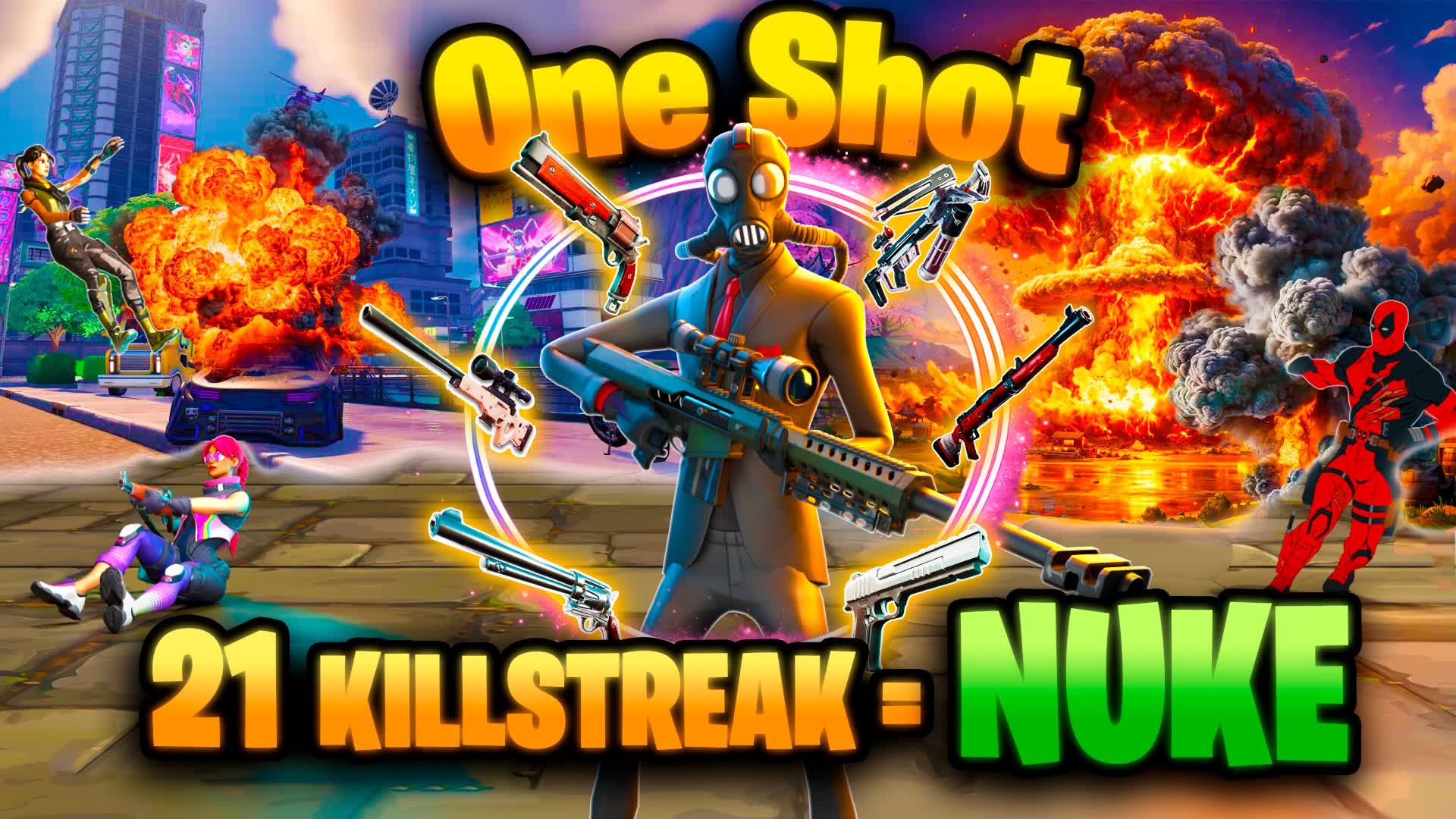 💥ONESHOOT NUKE STREAK💥